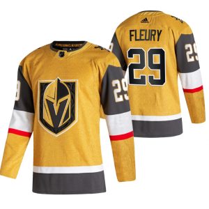 Vegas Golden Knights Trikot Marc-andre Fleury Gold 2020-21 Alternate Authentic Player